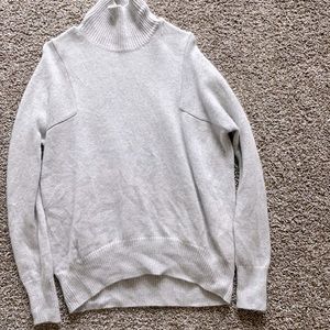 Athleta Mock Neck Cashmere Sweater